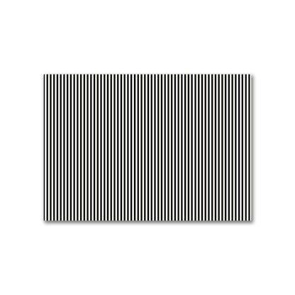 Cotton Canvas Fabric with Thin Black Bars on Pale Cream, FACC-1013-241
