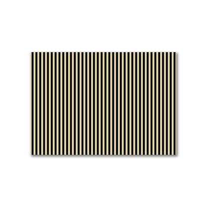 Cotton Canvas Fabric with Black Bars on Tan, FACC-1014-051