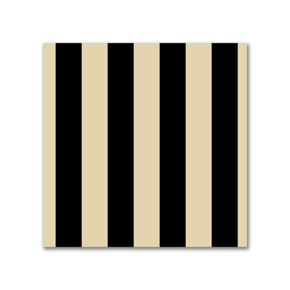 Cotton Canvas Fabric with Black Bars on Tan, FACC-1014-051