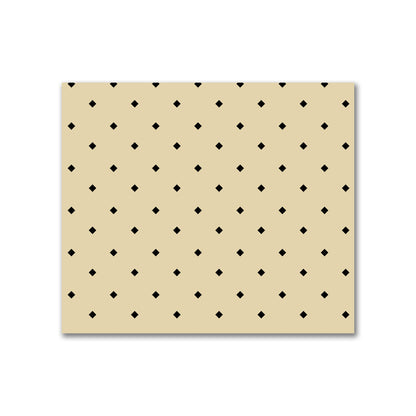 Cotton Canvas Fabric with Black Diamonds on Tan , FACC-1014-101