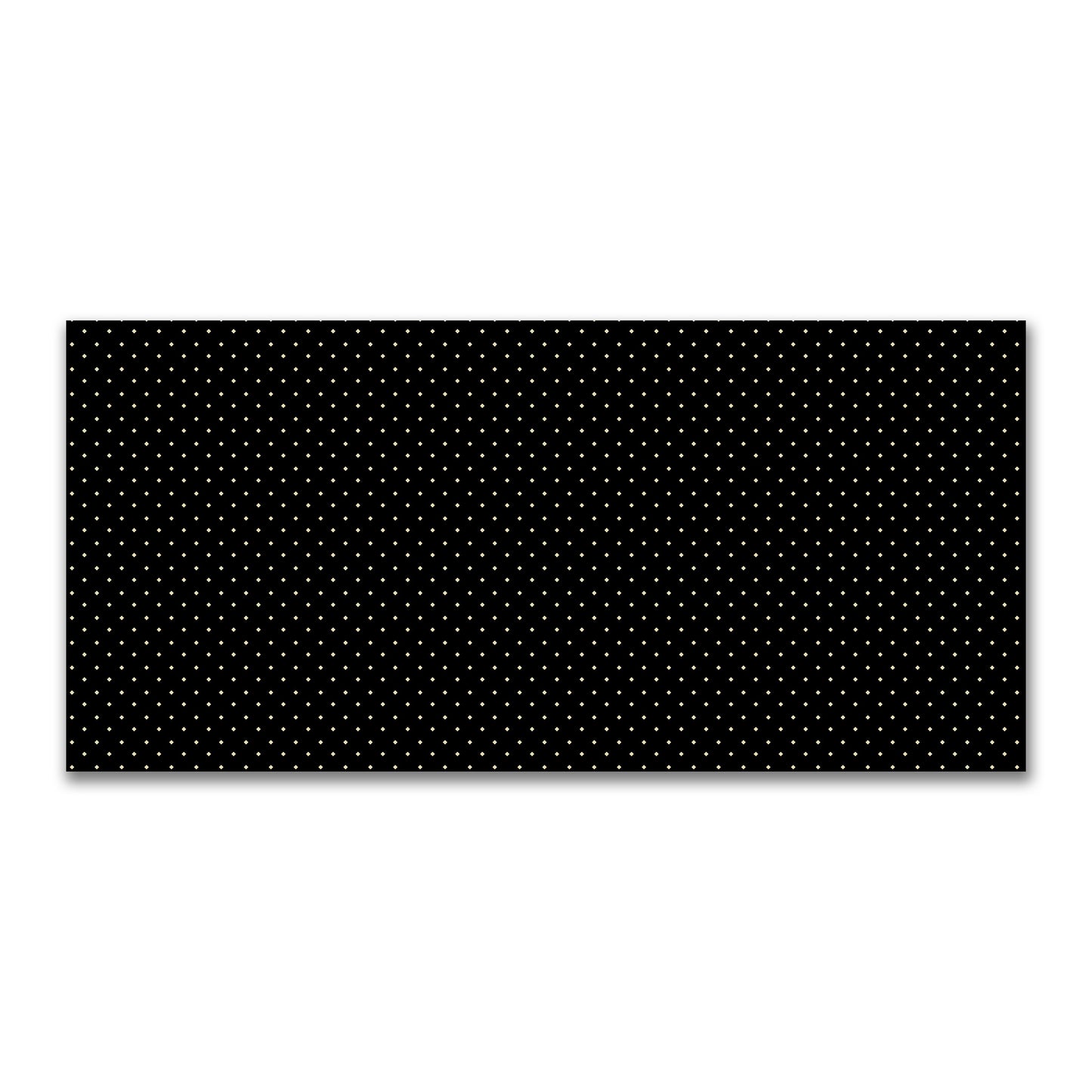 Cotton Canvas Fabric with Tan Diamonds on Black, FACC-1014-102