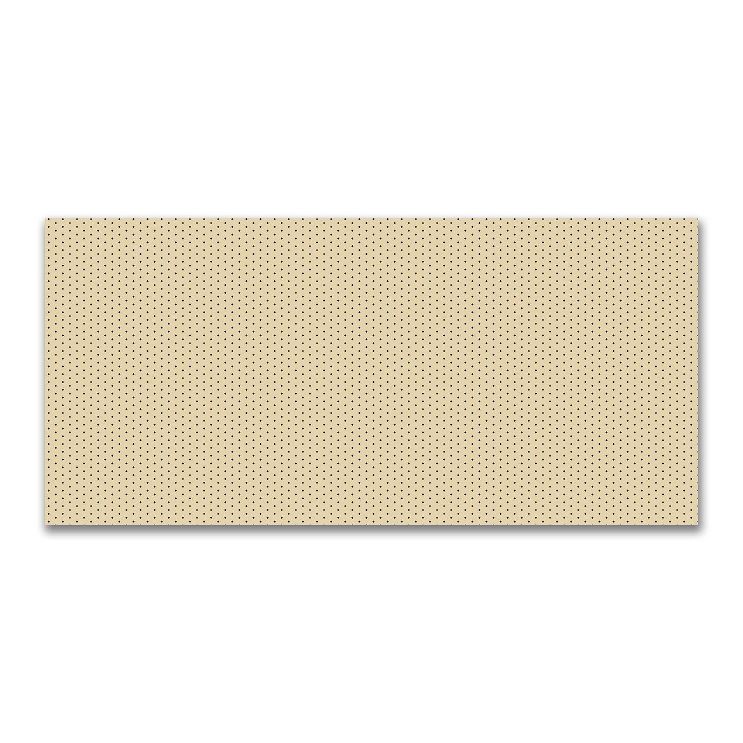 Cotton Canvas Fabric with Fine Black Diamonds on Tan, FACC-1014-111