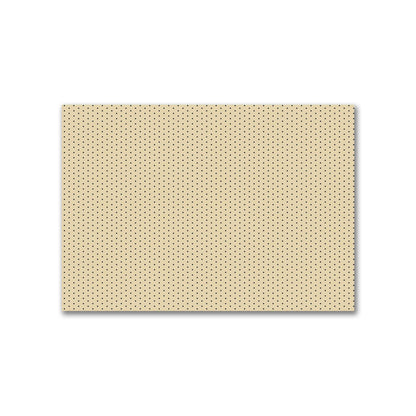 Cotton Canvas Fabric with Fine Black Diamonds on Tan, FACC-1014-111