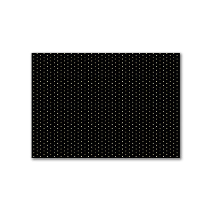 Cotton Canvas Fabric with Fine Tan Diamonds on Black, FACC-1014-112