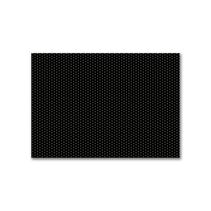 Cotton Canvas Fabric with Fine Tan Diamonds on Black, FACC-1014-112