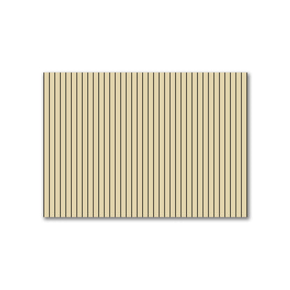 Cotton Canvas Fabric with Fine Black Stripes on Tan, FACC-1014-151