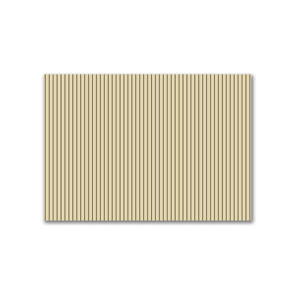 Cotton Canvas Fabric with Fine Black Stripes on Tan, FACC-1014-151