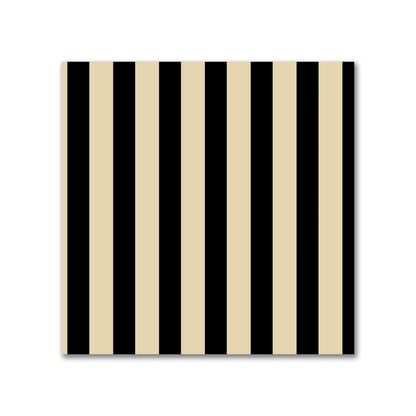 Cotton Canvas Fabric with Thin Black Bars on Tan, FACC-1014-241