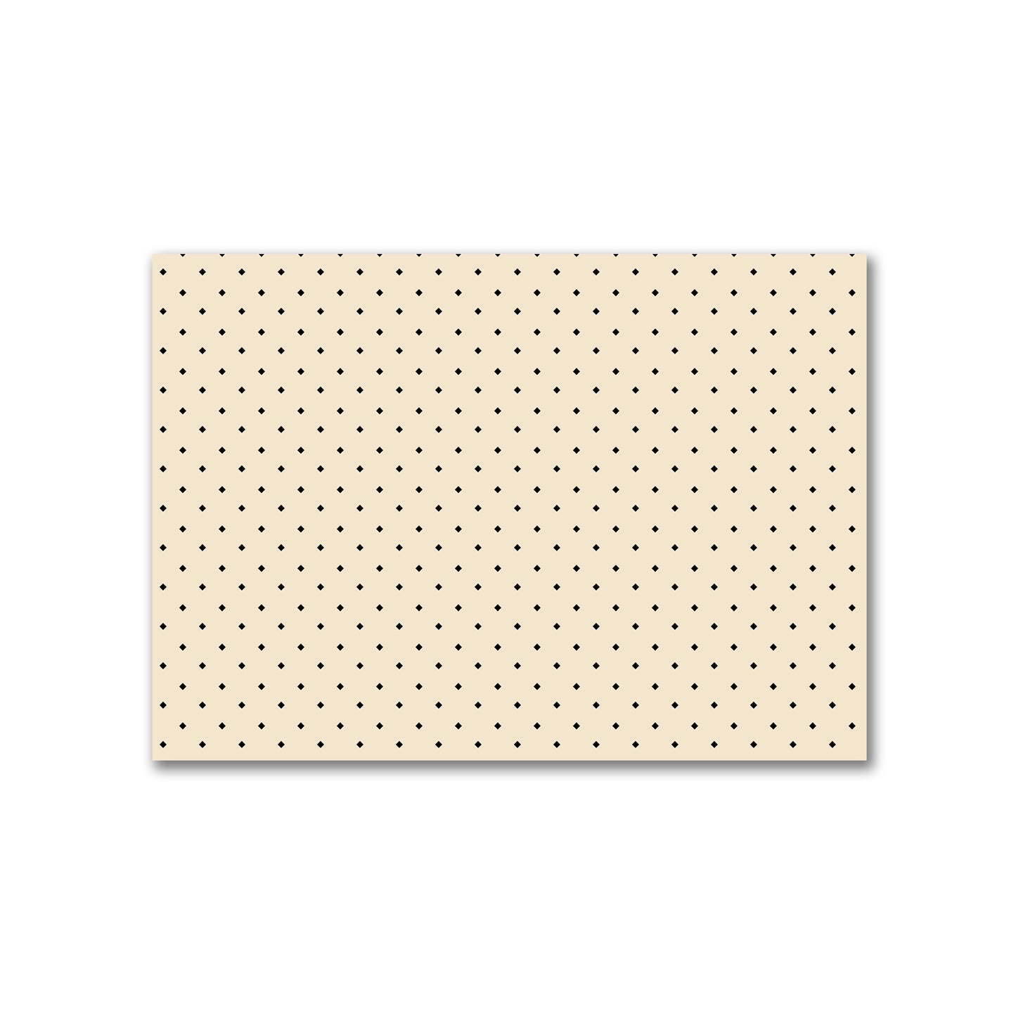 Cotton Canvas Fabric with Black Diamonds on Beige, FACC-1015-101