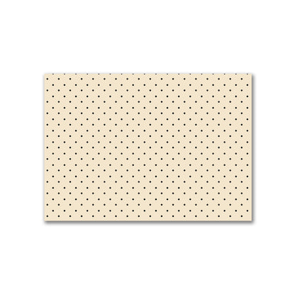 Cotton Canvas Fabric with Black Diamonds on Beige, FACC-1015-101