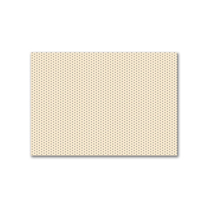 Cotton Canvas Fabric with Fine Black Diamonds on Beige, FACC-1015-111