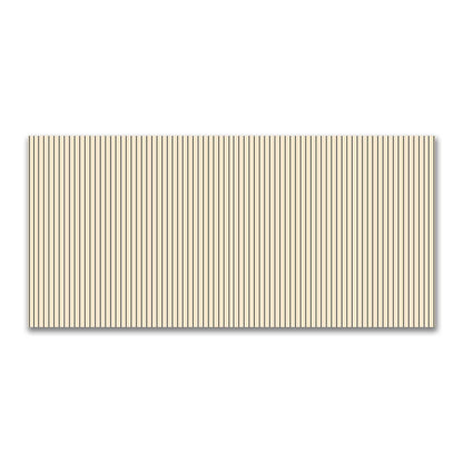 Cotton Canvas Fabric with Fine Black Stripes on Beige, FACC-1015-151