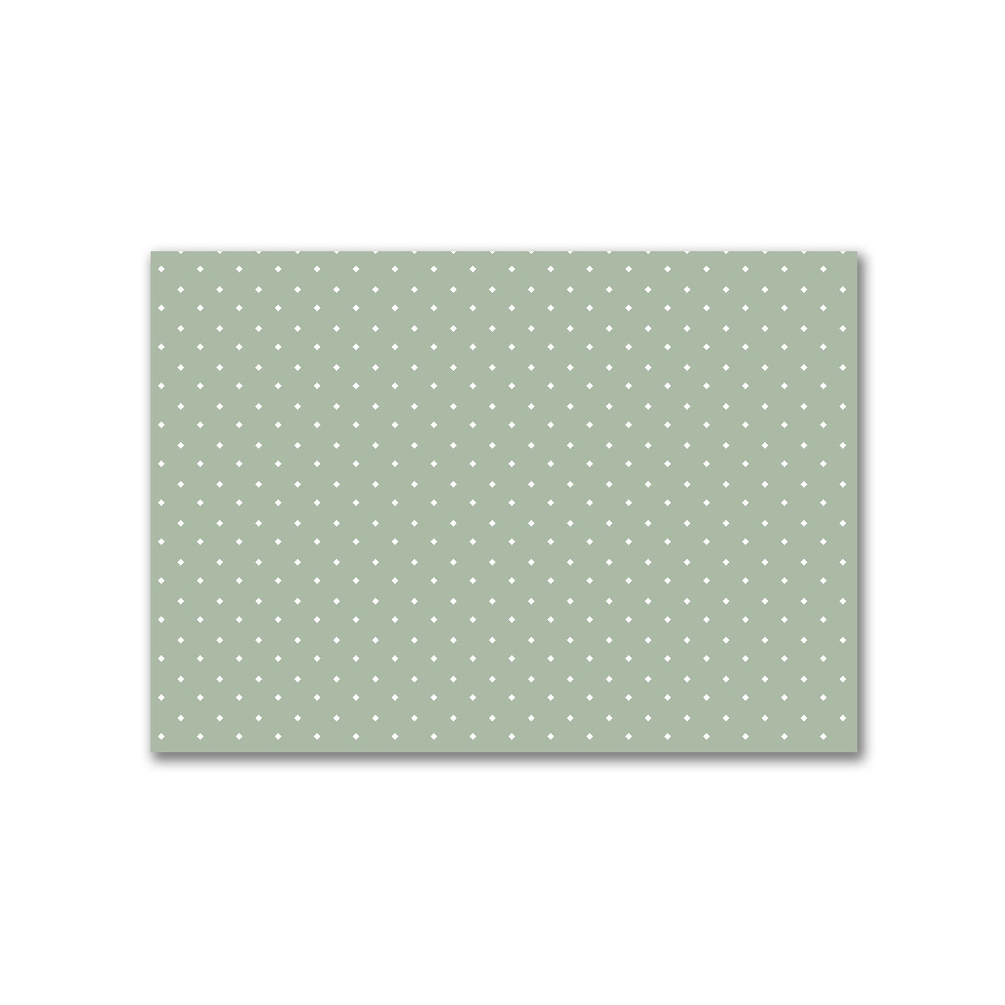 Cotton Canvas Fabric with Off-White Diamonds on Green, FACC-1052-102