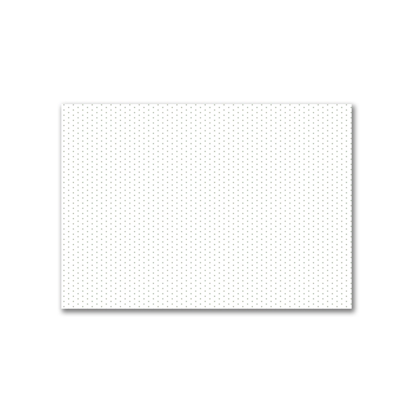 Off-White Cotton Canvas Fabric with Fine Green Diamonds, FACC-1052-111