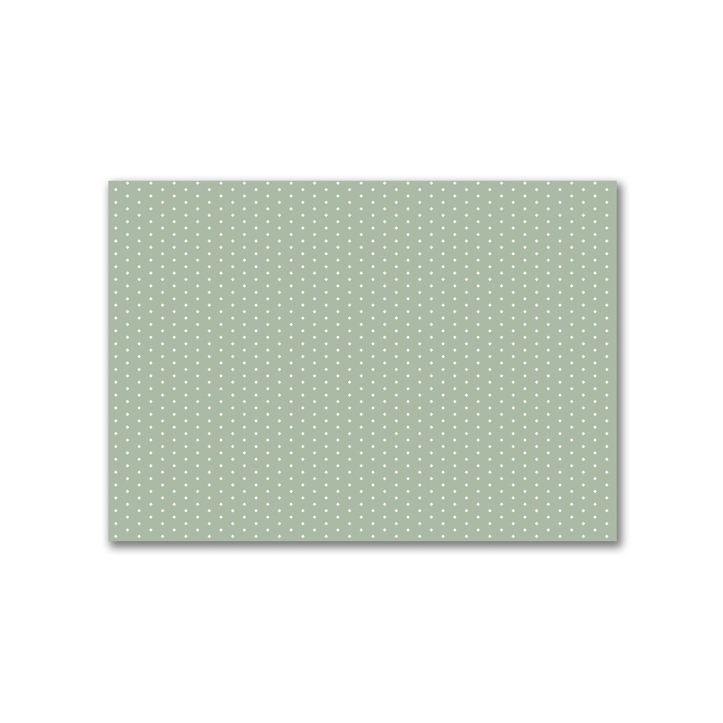 Cotton Canvas Fabric with Fine Off-White Diamonds on Green, FACC-1052-112