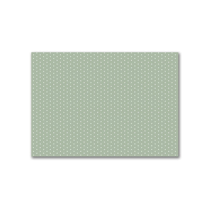 Cotton Canvas Fabric with Fine Off-White Diamonds on Green, FACC-1052-112