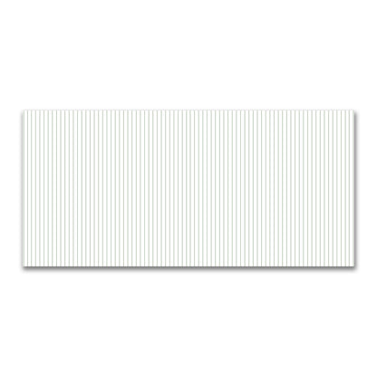 Off-White Cotton Canvas Fabric with Fine Green Stripes, FACC-1052-151
