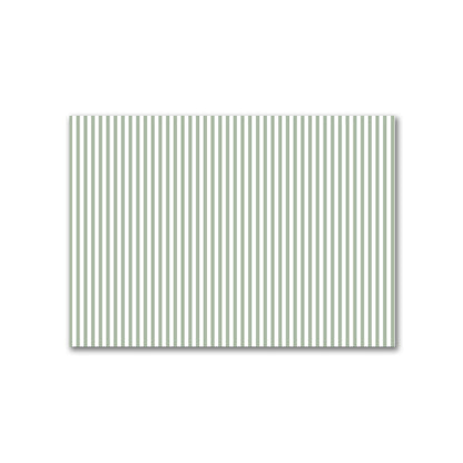 Off-White Cotton Canvas Fabric with Thin Green Bars, FACC-1052-241