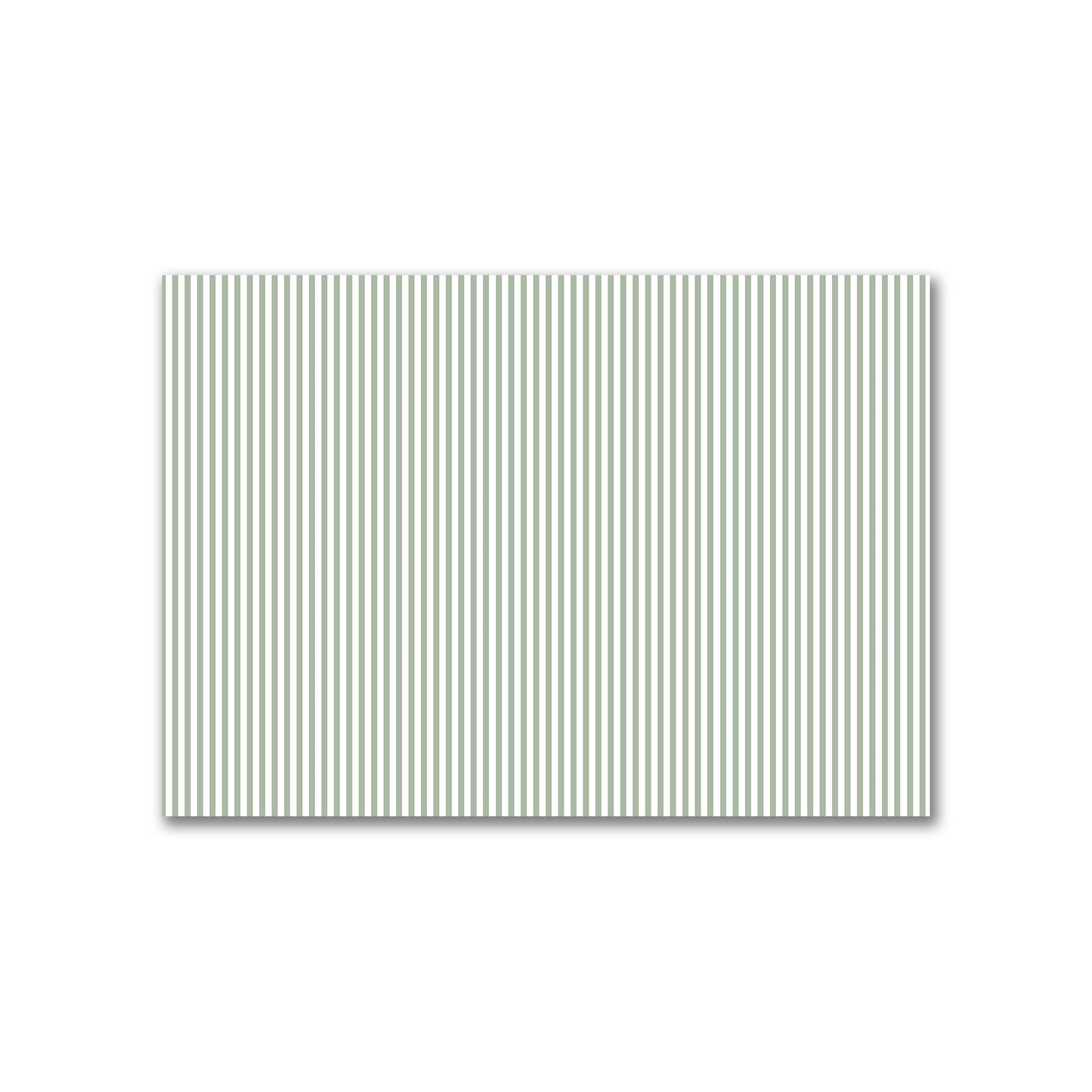 Off-White Cotton Canvas Fabric with Thin Green Bars, FACC-1052-241
