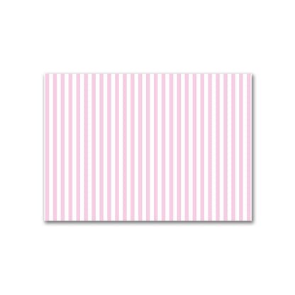 Off-White Cotton Canvas Fabric with Pink Bars, FACC-1081-051