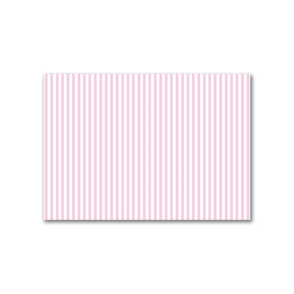 Off-White Cotton Canvas Fabric with Pink Bars, FACC-1081-051