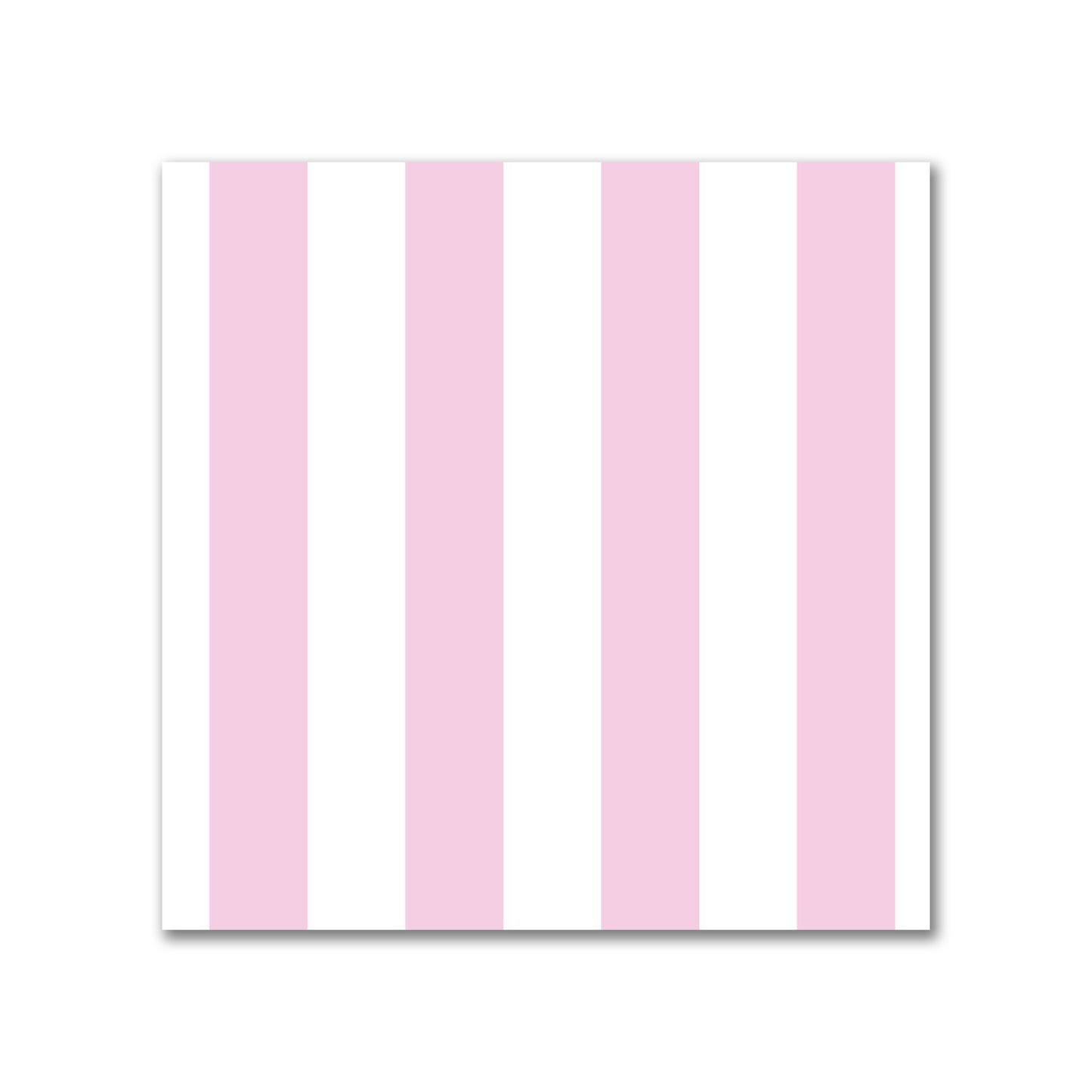 Off-White Cotton Canvas Fabric with Pink Bars, FACC-1081-051