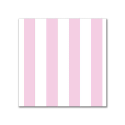 Off-White Cotton Canvas Fabric with Pink Bars, FACC-1081-051