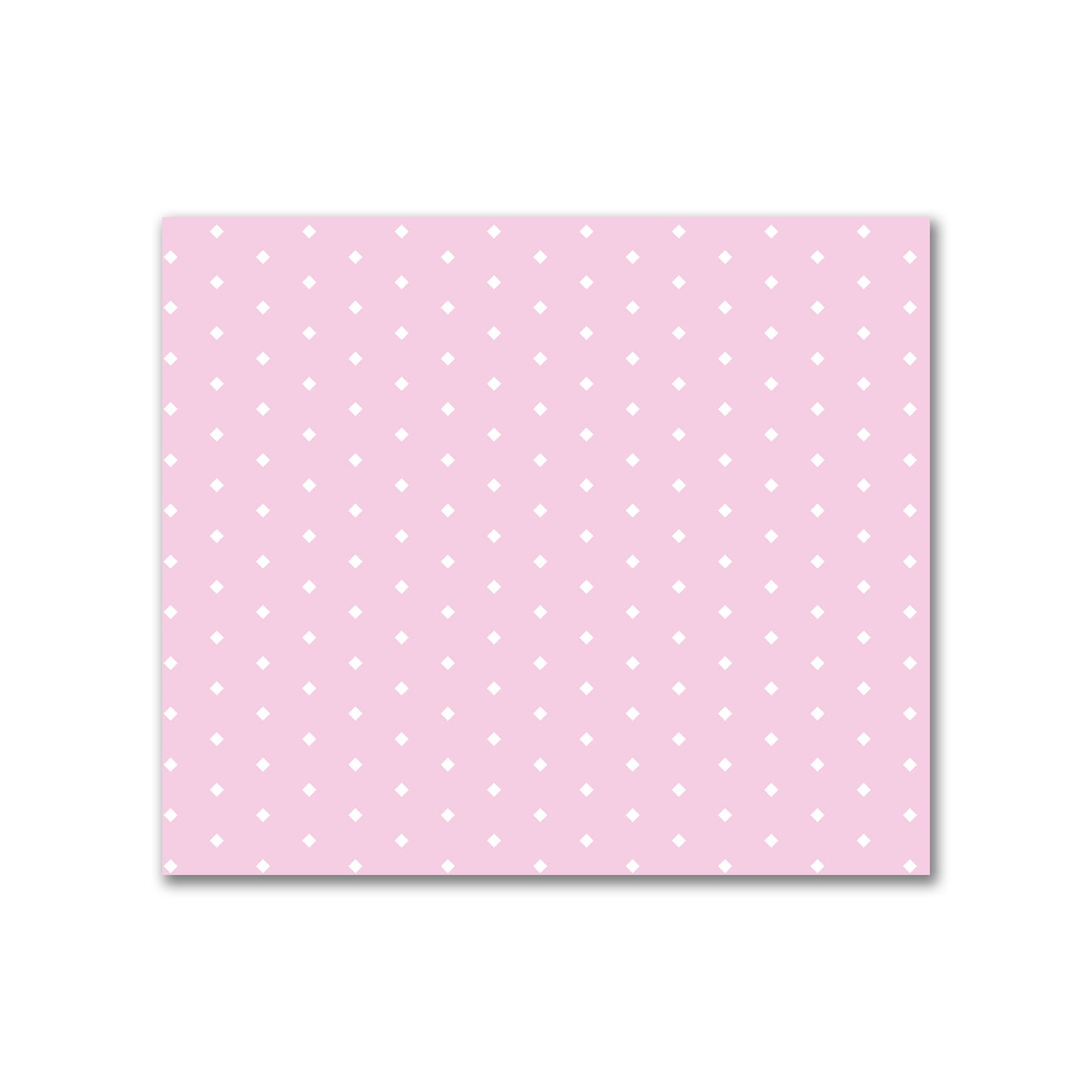 Cotton Canvas Fabric with Fine Off-White Diamonds on Pink, FACC-1081-112