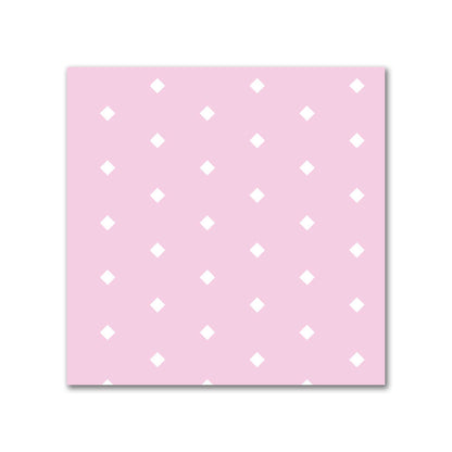 Cotton Canvas Fabric with Fine Off-White Diamonds on Pink, FACC-1081-112