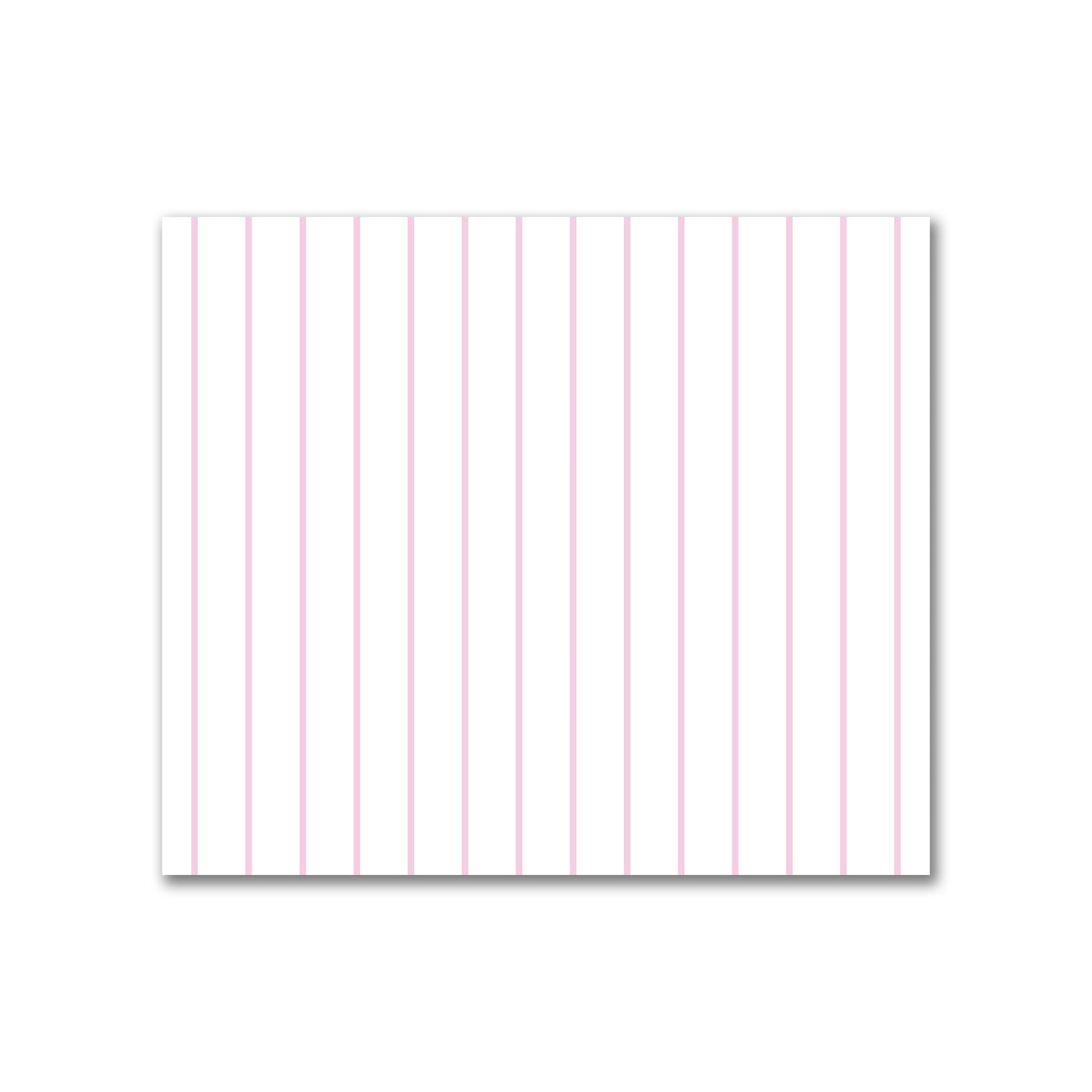 Off-White Cotton Canvas Fabric with Fine Pink Stripes, FACC-1081-151