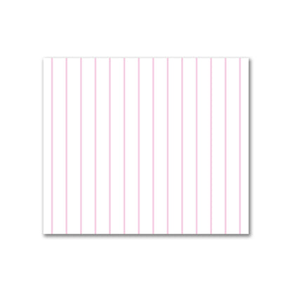 Off-White Cotton Canvas Fabric with Fine Pink Stripes, FACC-1081-151