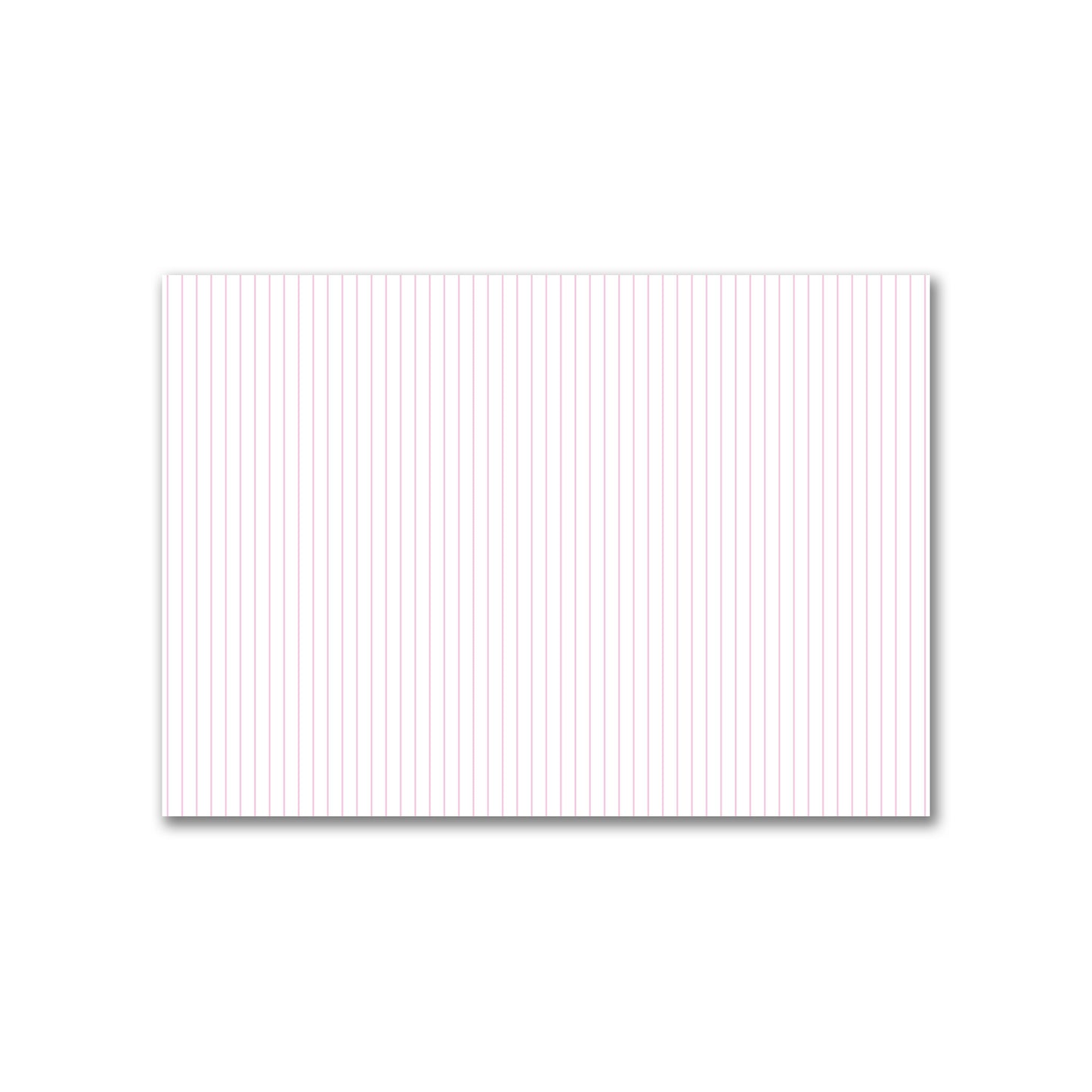 Off-White Cotton Canvas Fabric with Fine Pink Stripes, FACC-1081-151