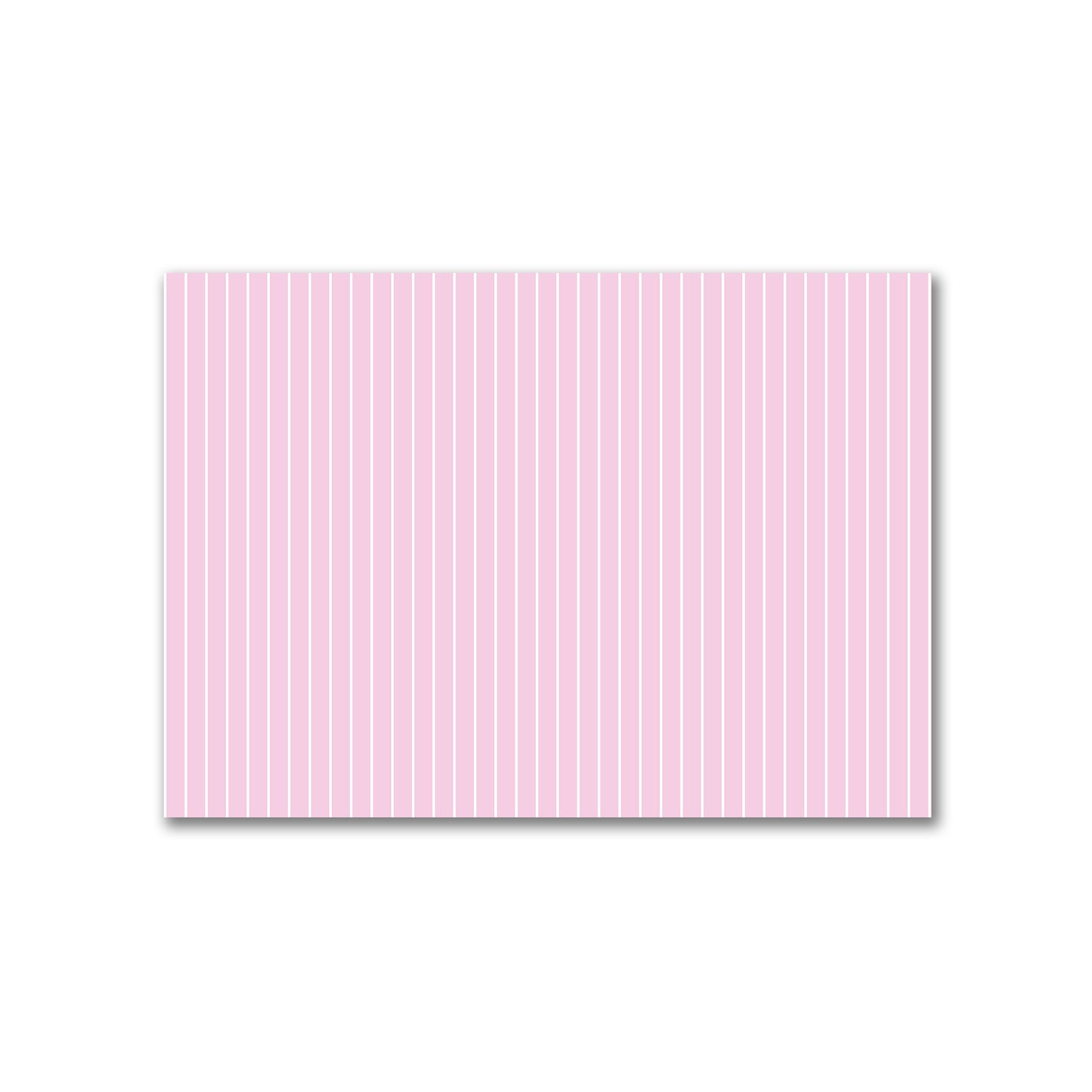 Cotton Canvas Fabric with Fine Off-White Stripes on Pink, FACC-1081-152