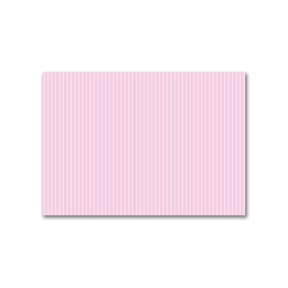 Cotton Canvas Fabric with Fine Off-White Stripes on Pink, FACC-1081-152