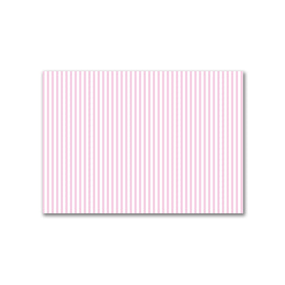 Off-White Cotton Canvas Fabric with Thin Pink Bars, FACC-1081-241