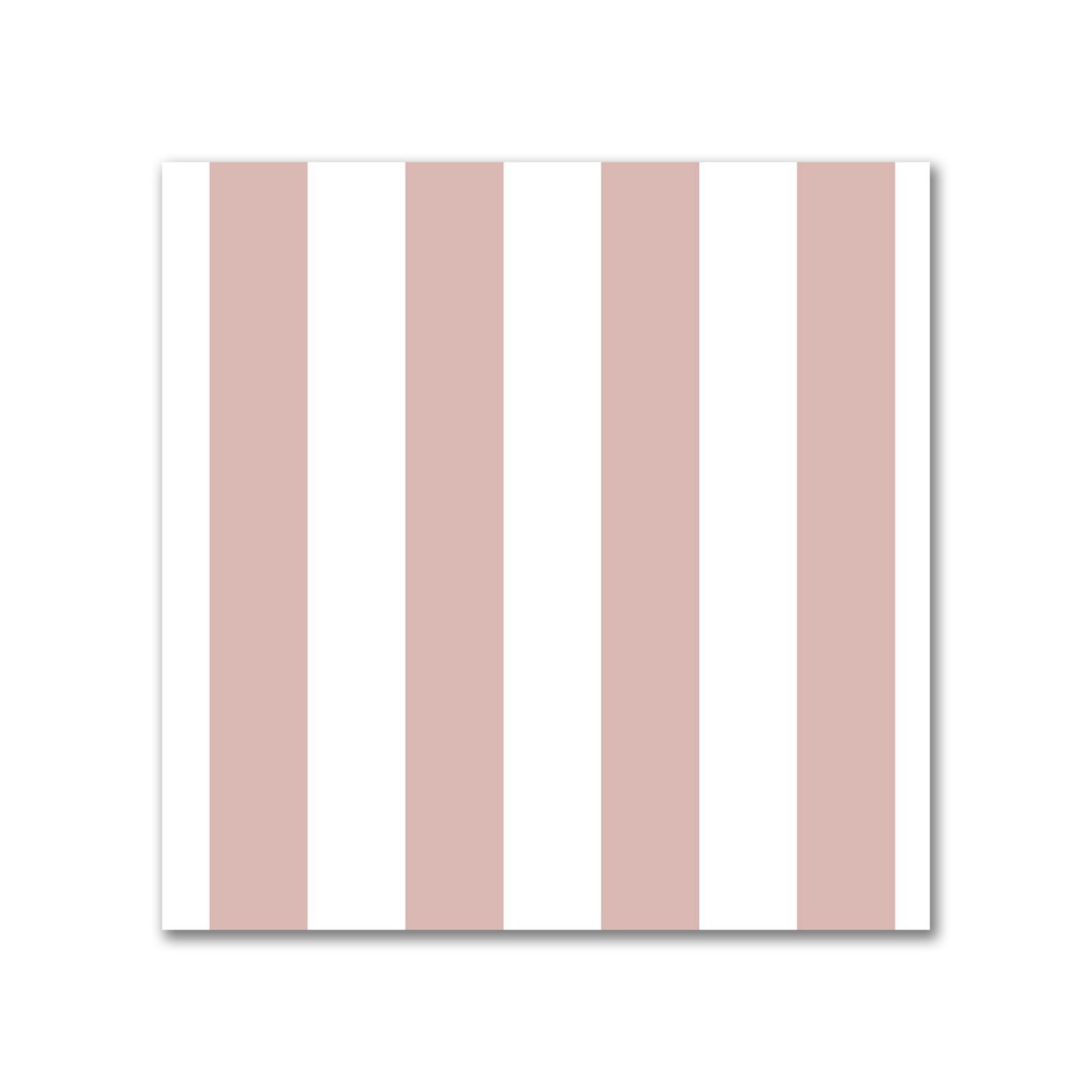 Off-White Cotton Canvas Fabric with Salmon Bars, FACC-1139-051