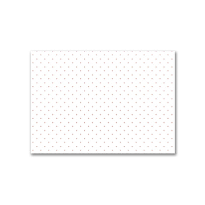 Off-White Cotton Canvas Fabric with Salmon Diamonds, FACC-1139-101