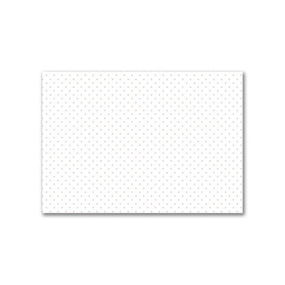 Off-White Cotton Canvas Fabric with Salmon Diamonds, FACC-1139-101