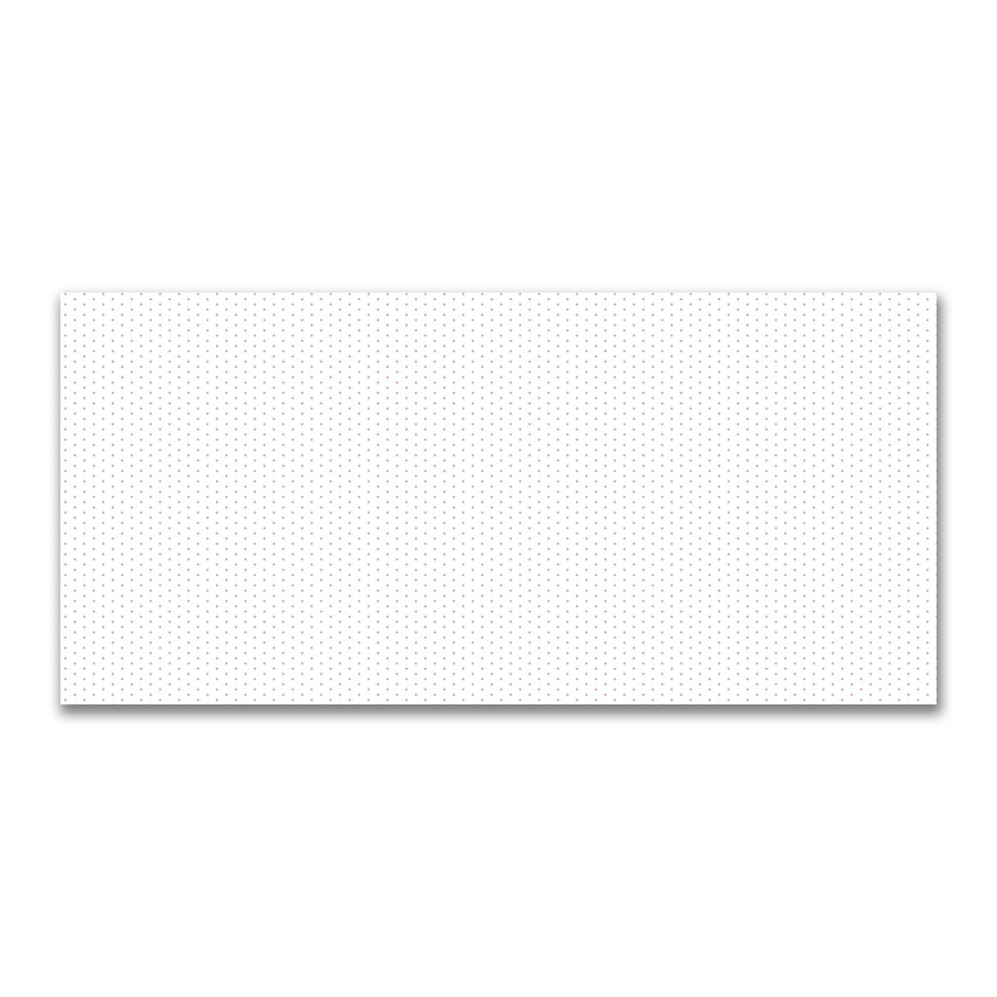 Off-White Cotton Canvas Fabric with Fine Salmon Diamonds, FACC-1139-111
