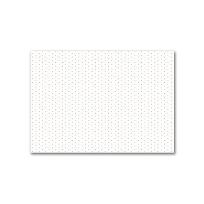 Off-White Cotton Canvas Fabric with Fine Salmon Diamonds, FACC-1139-111