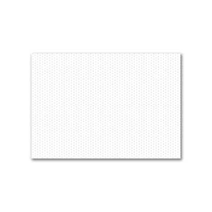 Off-White Cotton Canvas Fabric with Fine Salmon Diamonds, FACC-1139-111