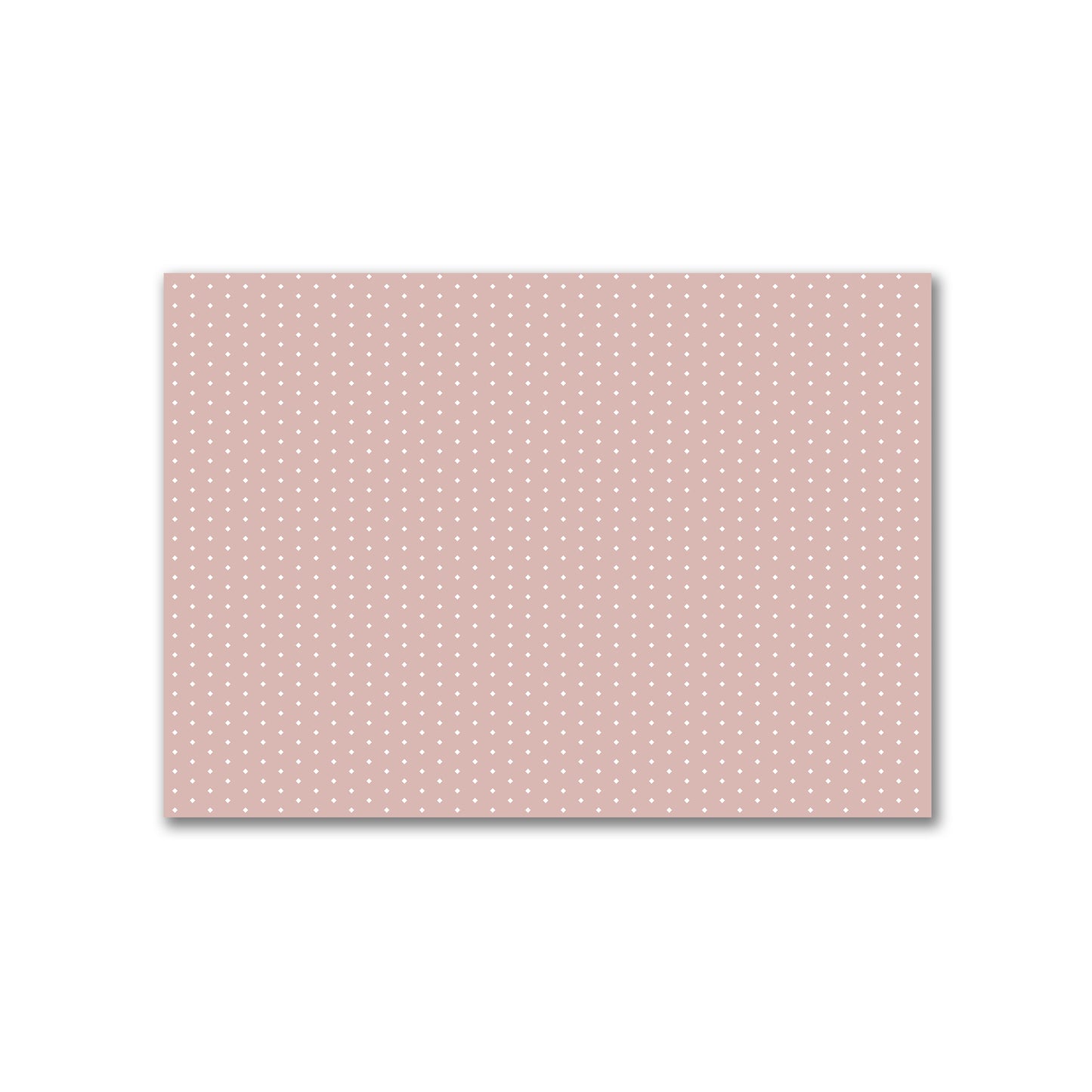 Cotton Canvas Fabric with Fine Off-White Diamonds on Salmon, FACC-1139-112