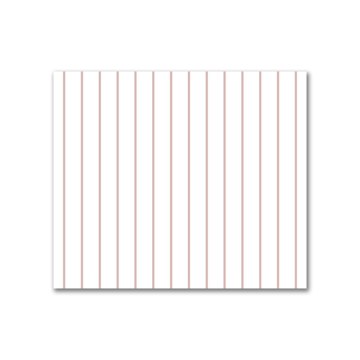 Off-White Cotton Canvas Fabric with Fine Salmon Stripes, FACC-1139-151
