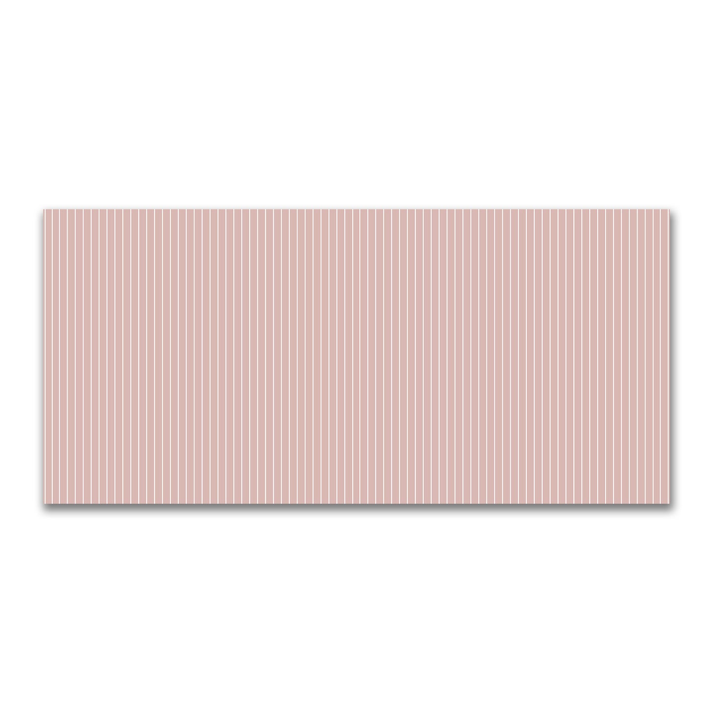 Cotton Canvas Fabric with Fine Off-White Stripes on Salmon, FACC-1139-152
