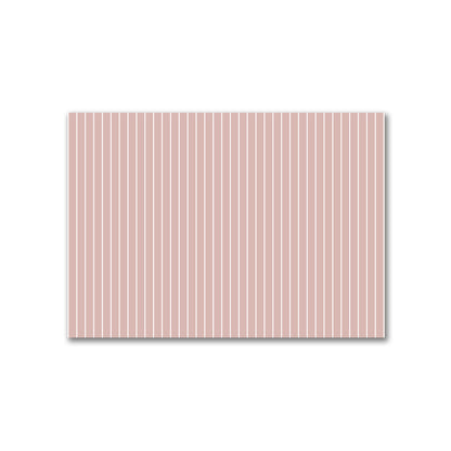 Cotton Canvas Fabric with Fine Off-White Stripes on Salmon, FACC-1139-152