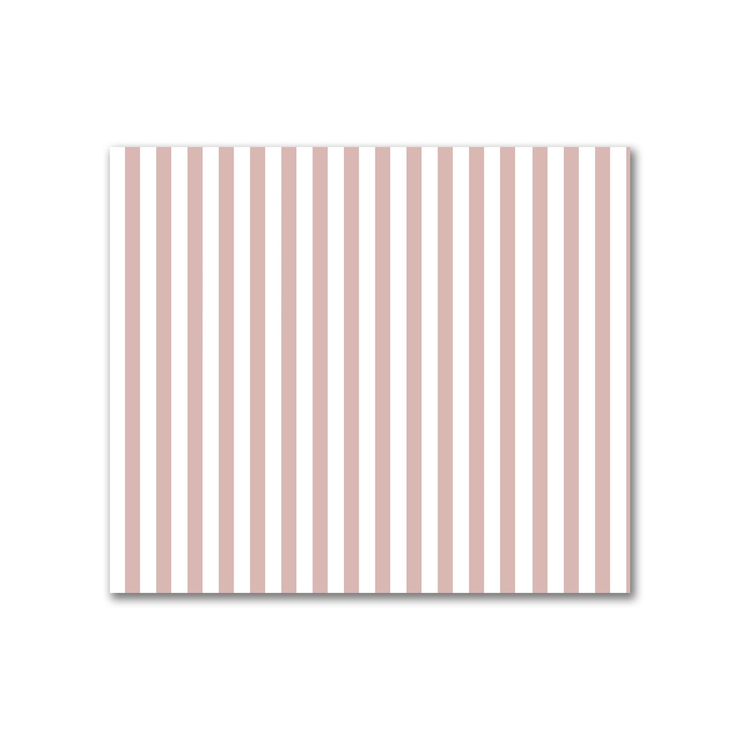 Off-White Cotton Canvas Fabric with Thin Salmon Bars, FACC-1139-241