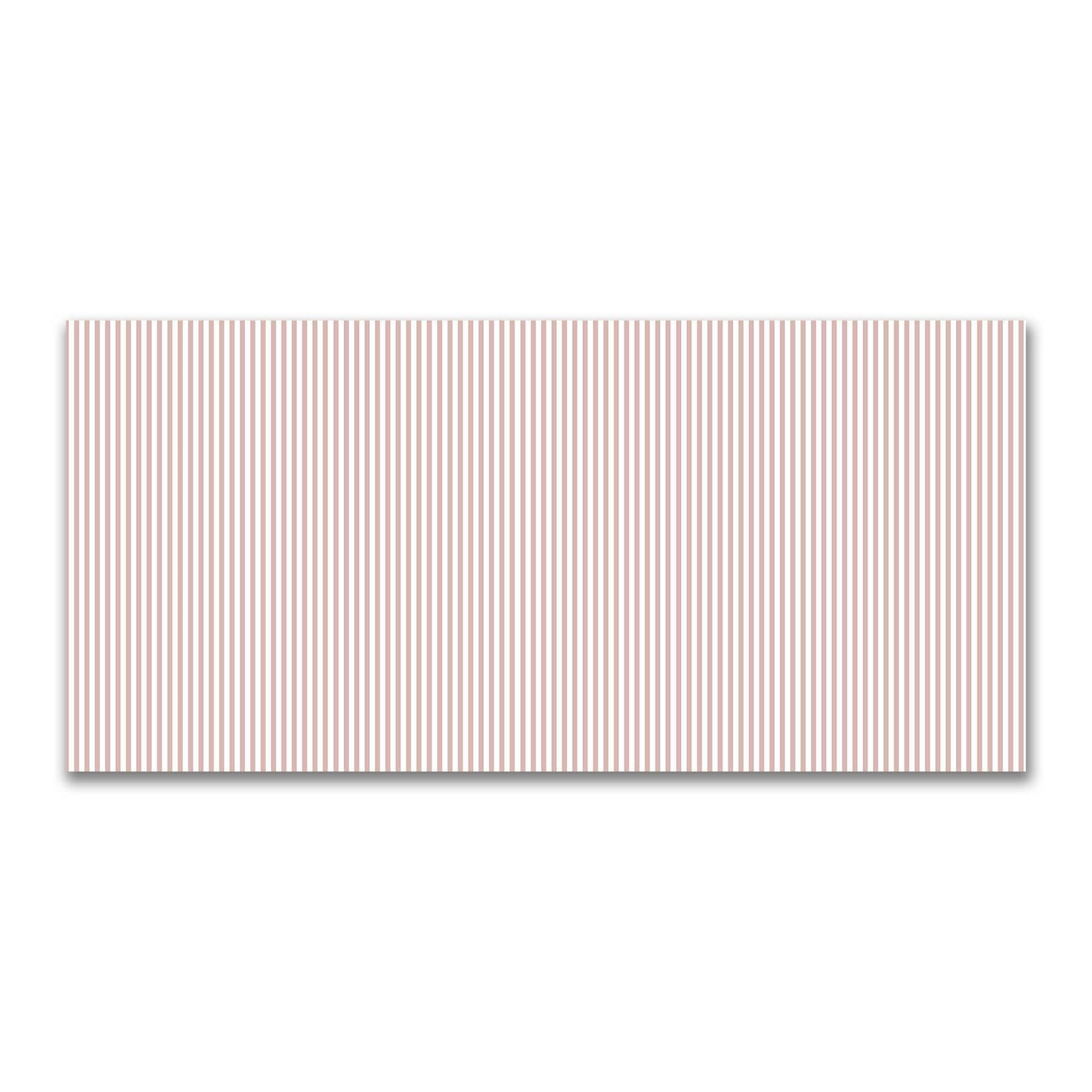 Off-White Cotton Canvas Fabric with Thin Salmon Bars, FACC-1139-241