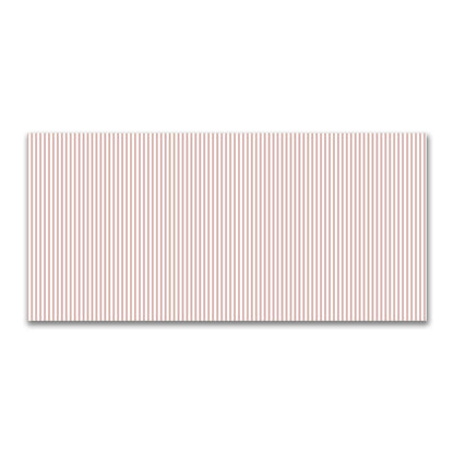 Off-White Cotton Canvas Fabric with Thin Salmon Bars, FACC-1139-241