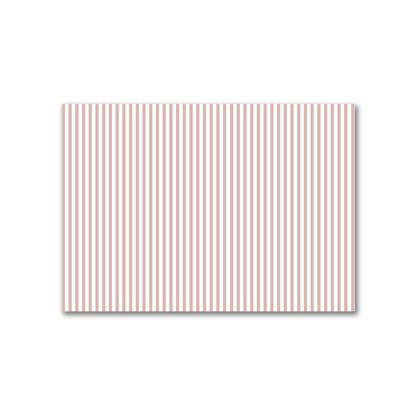 Off-White Cotton Canvas Fabric with Thin Salmon Bars, FACC-1139-241