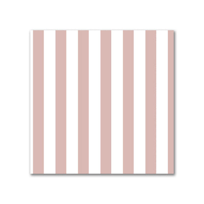 Off-White Cotton Canvas Fabric with Thin Salmon Bars, FACC-1139-241